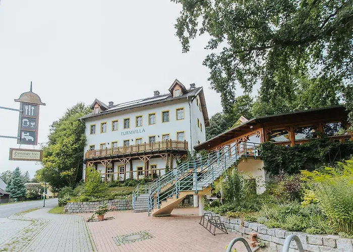 酒店 Turmvilla 巴德马斯考